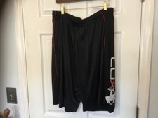 Beverly Hills Polo Club Lux Men  s Shorts 2XL Black Polyester