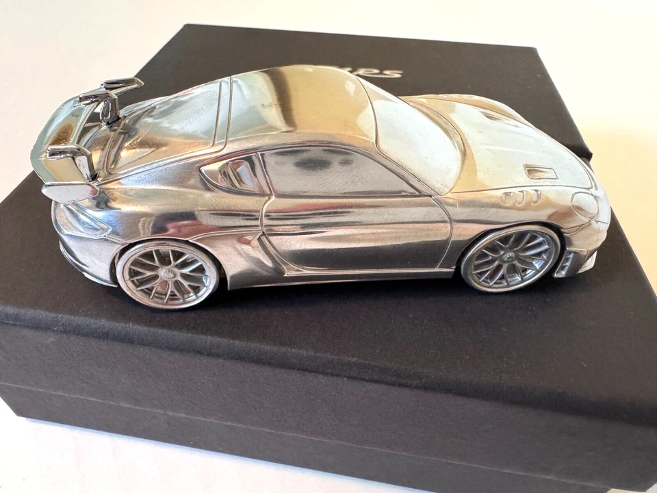 Porsche GT4 RS Aluminum Billet paperweight 1:43 Car model Scale - Image 3 of 4