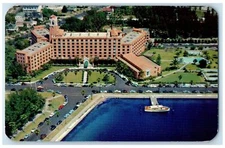 1959 Aerial View Of Vinoy Park Hotel St. Petersburg Florida FL Posted Postcard