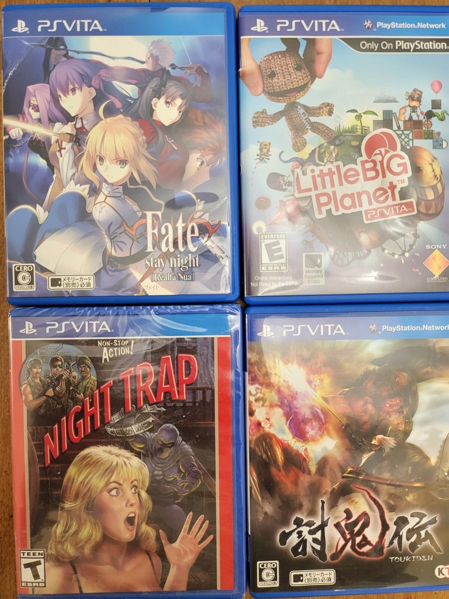 PS Vita Game Lot (One Sealed, 6 Japanese) | eBay