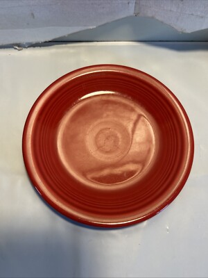 Fiestaware Fiesta Salad Dessert Plate Scarlet Red 1/4