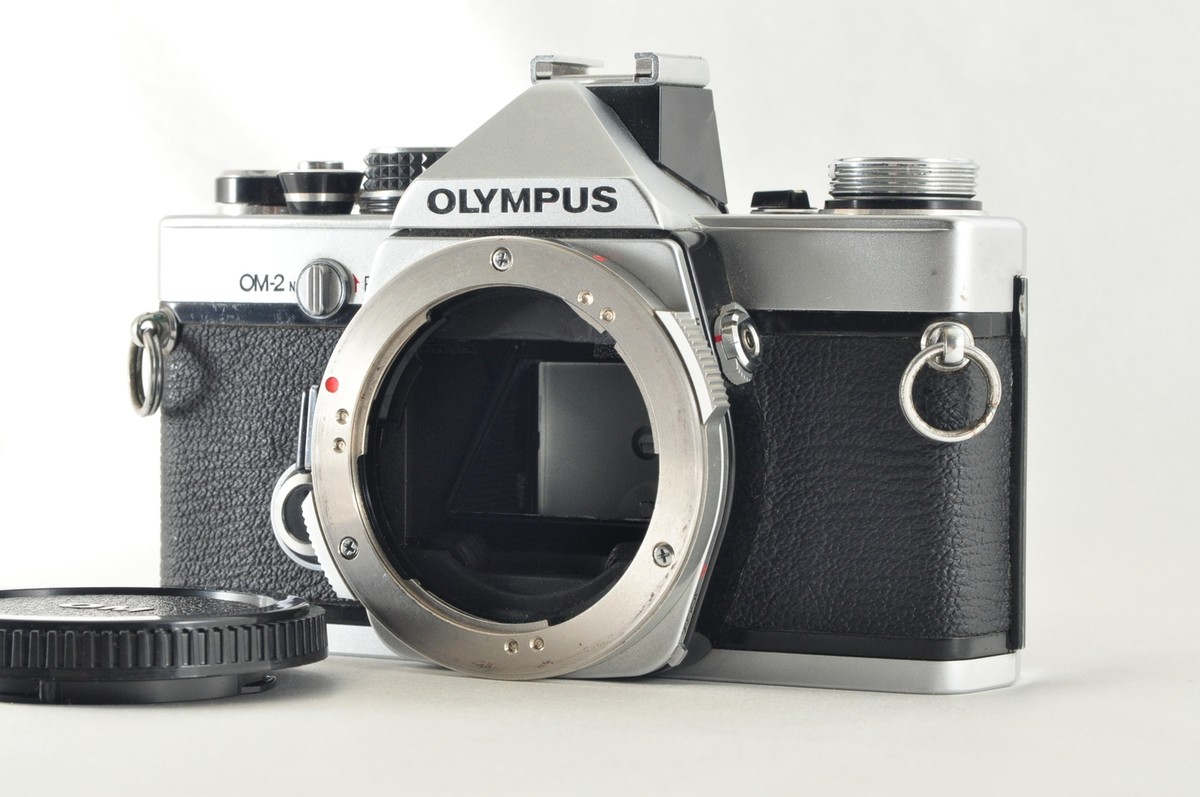 Olympus OM-2N OM2n Silver 35mm SLR Film Camera Body From Japan