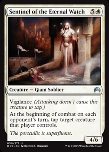 MTG-4x-Near Mint, English-Sentinel of the Eternal Watch-Magic Origins - Picture 1 of 1