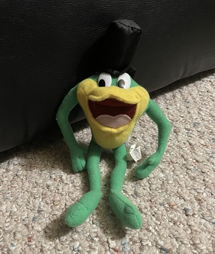Vintage Michigan J Frosch Plüschtier 11" ACE 1996 Looney Tunes Warner Bros. Puppe