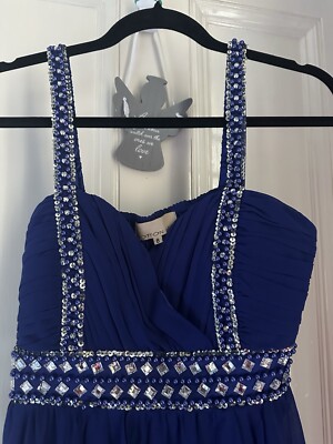 cotton club sequin dress Ladies Evening Party Cocktail Prom Dress Cotton Club Sequin Sparkling. Size  8