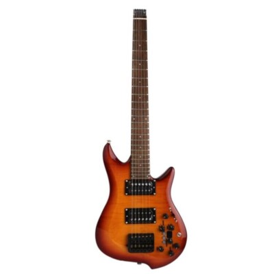 Headless travel electric guitar built in effect portable