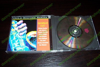 Gold Encore Series Triumphant Sax Gold Plated CD John Coltrane Gerry Mulligan