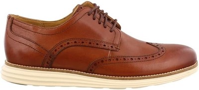 Cole Haan Men Original Grand Shortwing Oxford Woodbury/Ivory  display picture 3