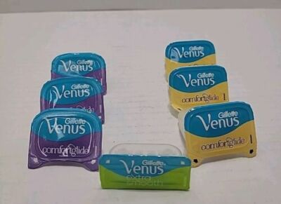 Gillette Venus Comfort Glide Women's Razor Replacements 7 Packs