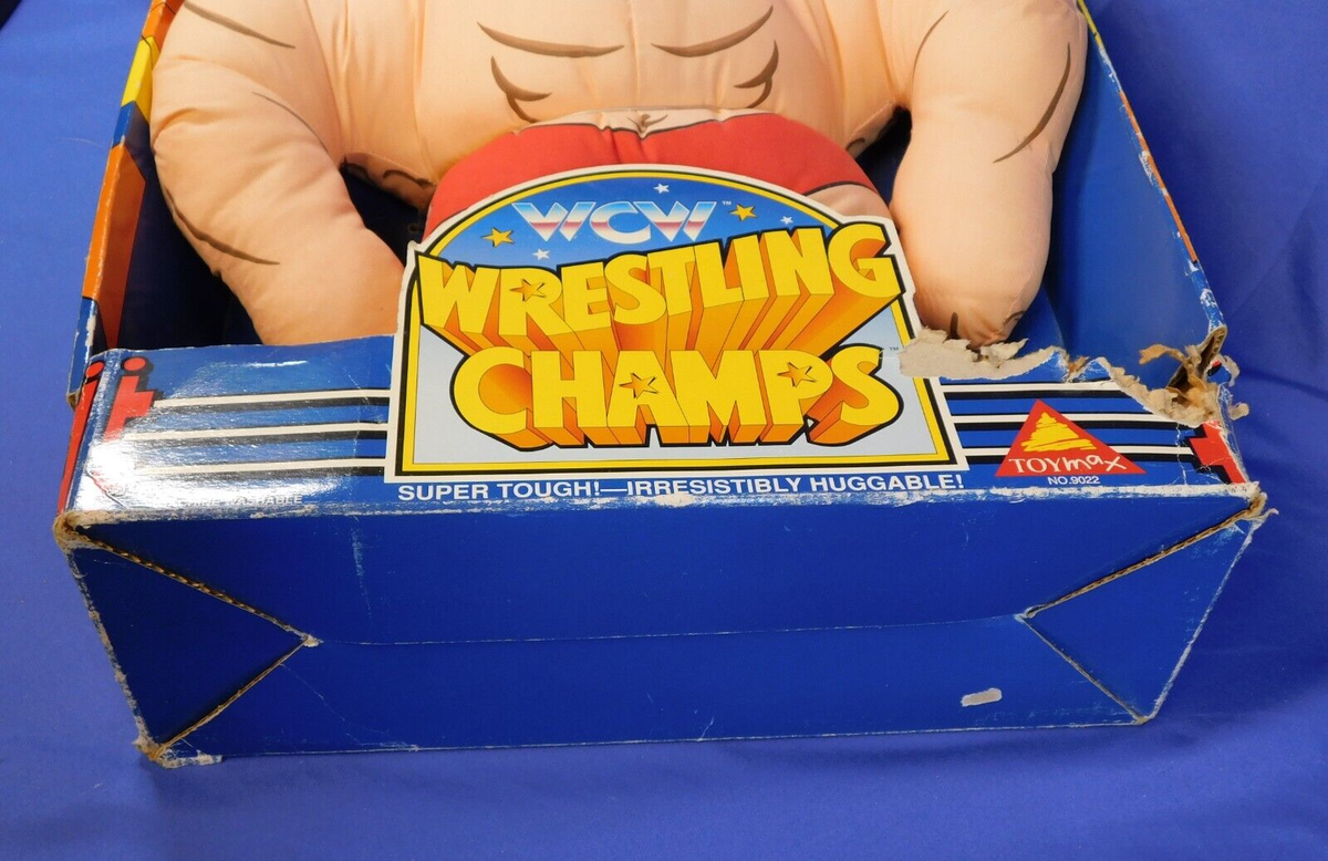 WCW WRESTLING CHAMPS RIC FLAIR TOYMAX NEW IN BOX 1990 BUDDIES WWF