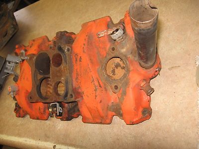 1968 Chevy Cast Iron Intake Manifold For Q-Jet 4bbl Part #3875954