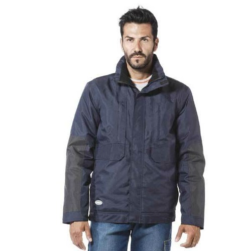 Ropa Trabajo Chaqueta Invierno Impermeable Azul M Personalizable 1 Pcs |  eBay