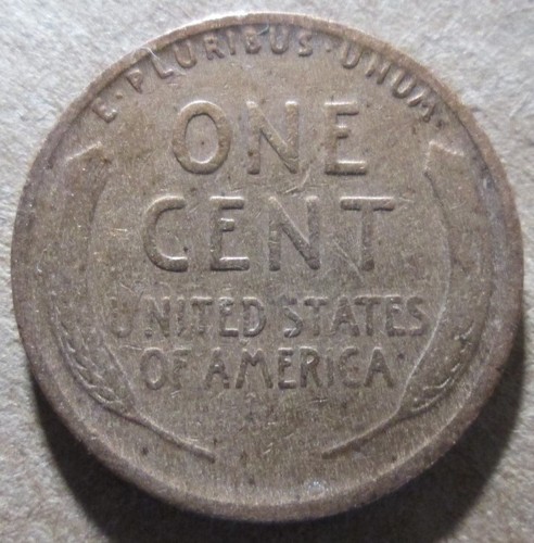 1912-P WHEAT CENT, VG CONDITION, BROWN COLOR, CIRCULATED - Picture 2 of 2