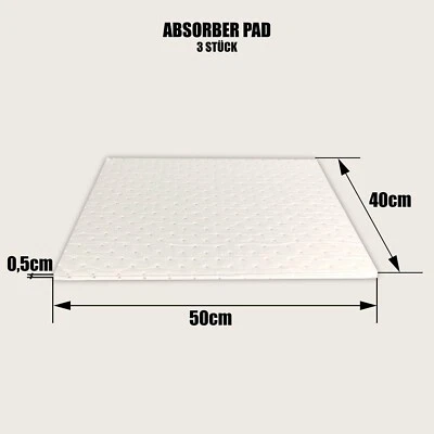 Mauk Absorptionsmatte Absorptionstuch Saugtuch Saugmatte Ölsaugtuch Ölbindetuch