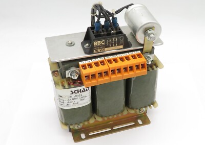 Transformer SCHAD Sintec ISK DK 10.03 Transformer Pri 3x 380V Sec 24V DC 10A