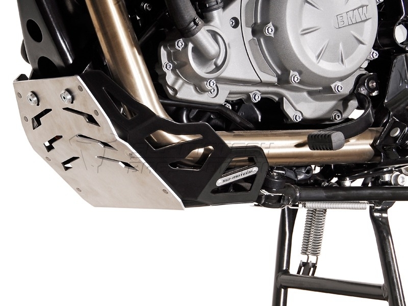 Sabot moteur Sw-Motech contre les projections de pierres sur BMW GS