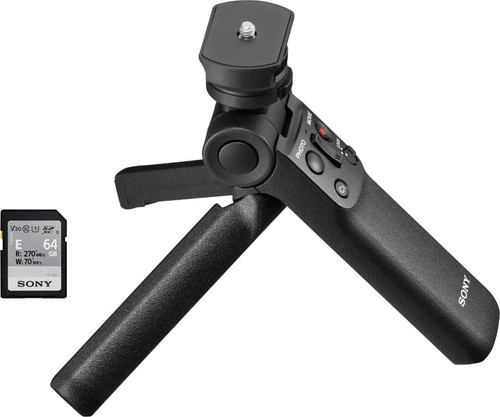 Sony ACCVC1 Vlogger Tripod Accessory Kit (GP-VPT2BT + SD CARD) - Picture 2 of 5