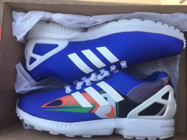 Zx flux cheap damskie niebieskie