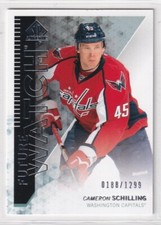 2013-14 SP Authentic FUTURE WATCH #213 Cameron Schilling RC /1299