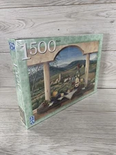 Puzzle FX Schmid Vineyard Bounty 1500 Pieces Jigsaw Rare 2005 Wine Vino Sealed