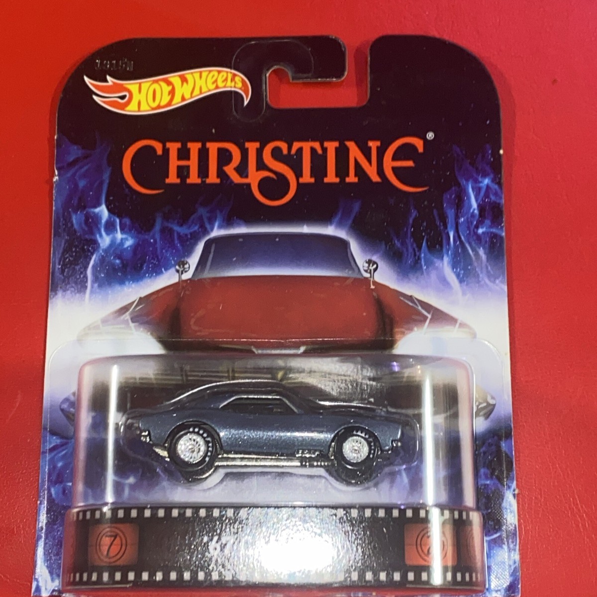 🔥67 CAMARO blue- Christine - 2015 Hot Wheels Retro Entertainment