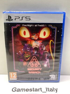 FIVE NIGHTS AT FREDDY'S SECURITY BREACH - SONY PS5 - NEW SEALED PAL FNAF
