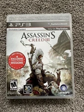 Assassin's Creed III 3 (Sony PlayStation 3, 2012)-Used