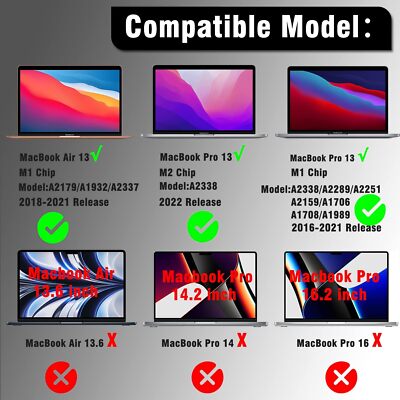 Pellicola Protettiva Trasparente Per MacBook Pro 13 Pollici (2019/2020) – Anti-graffio