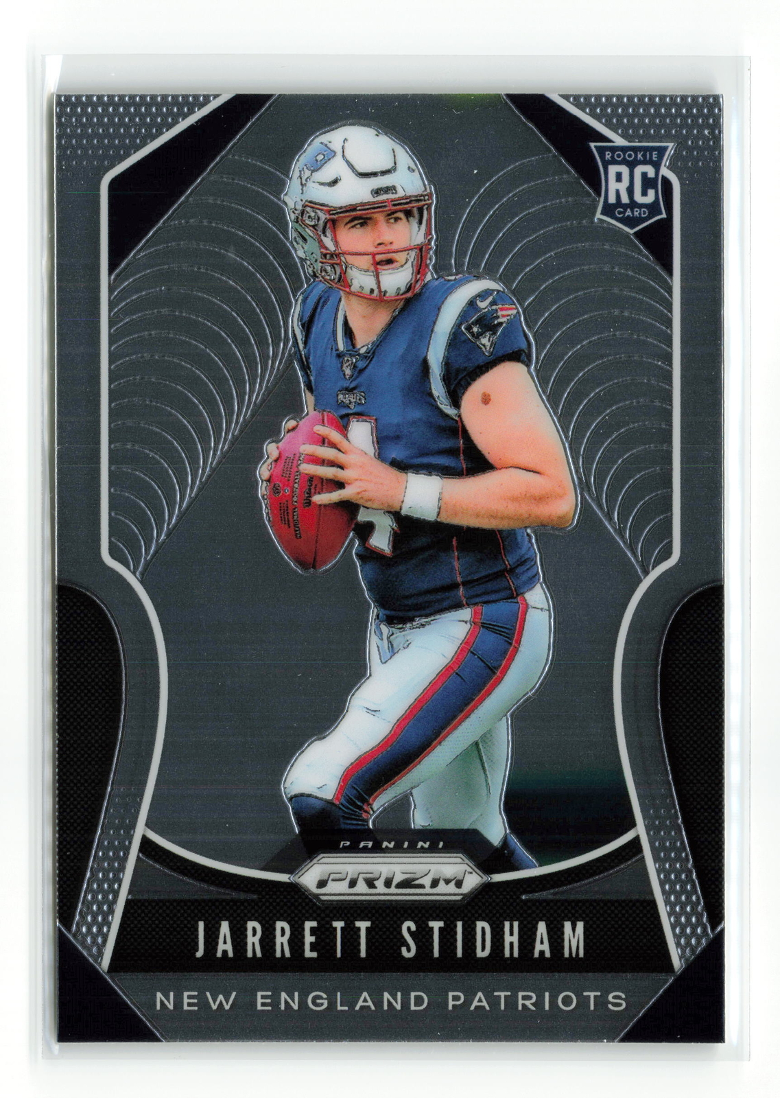 JARRETT STIDHAM #308 RC 2019 PANINI PRIZM PATRIOTS