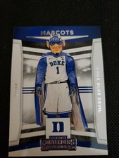  2020-21 Panini Contenders Draft Picks Mascots #14 Duke Blue Devils