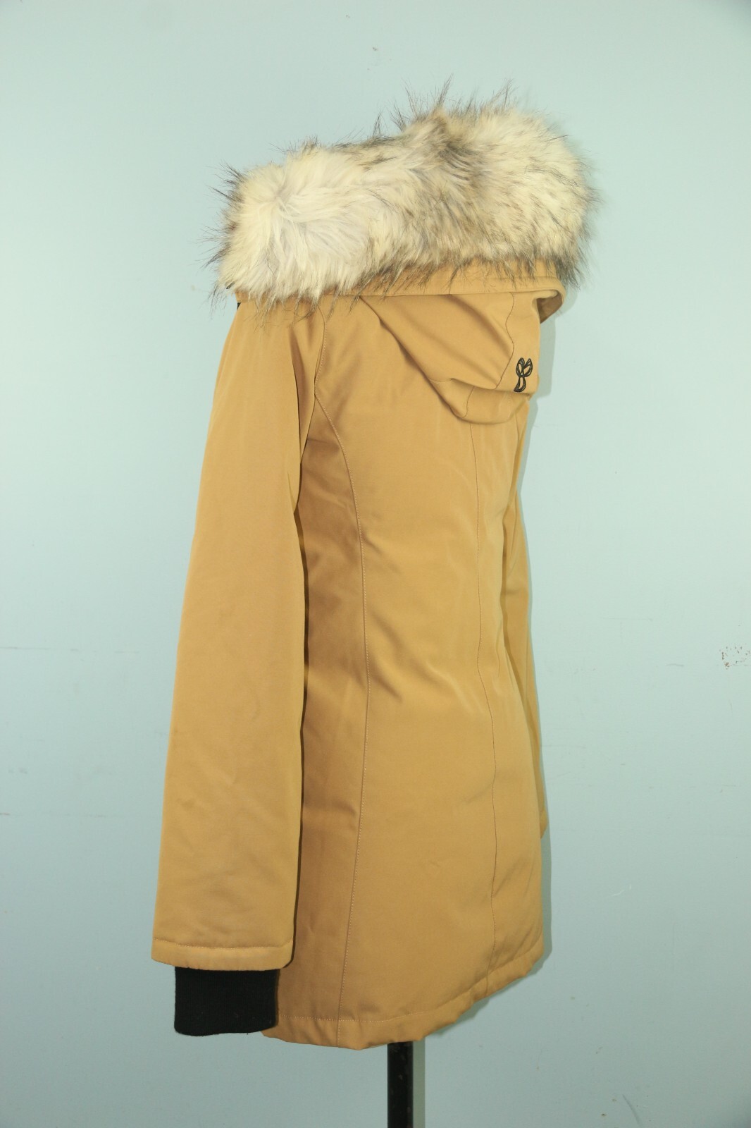 Golden by TNA Hooded Goose Down Parka, Woman XXS Gem
