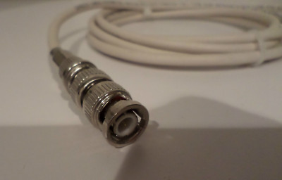 New Genesis Cable Systems 6ft CCTV Coaxial Cable, 20 AWG, White Plenum, 5351