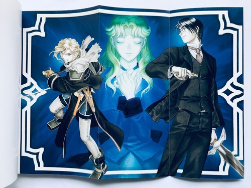 Suiko Gaiden Vol.2 Duel at Crystal Valley Official Complete Guide Book w/Sticker - Picture 9 of 10