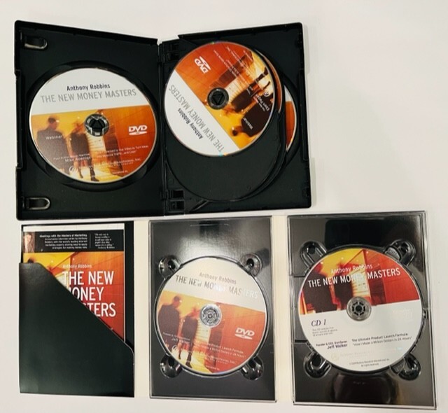 Anthony Robbins - The New Money Masters (DVD, 2010, 9-Disc Set) | eBay