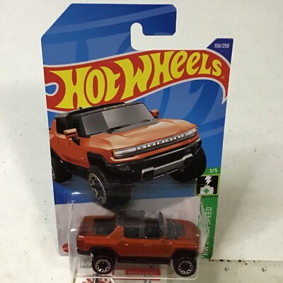 2022 HOT WHEELS HW GREEN SPEED #130 RED GMC HUMMER EV TRUCK PICKUP 1/64 MIP