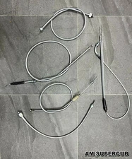 HONDA 305 250 CB77 CB72 Throttle Brake Clutch Speedometer Tachometer Cable set