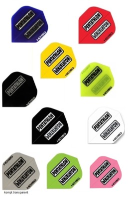 9 Pentathlon HD150 Standart Flights - Extra Stark-150 Micron - 10 Farben wählbar