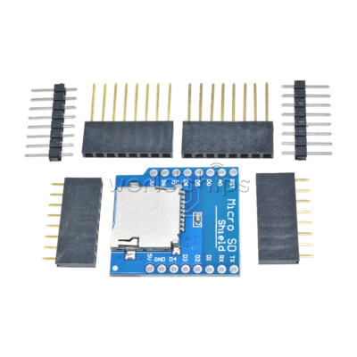 2PCS WeMos D1 Micro SD Shield TF Card Extension Board For ESP8266 Wireless WiFI