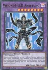 Yu-Gi-Oh! - Visions-HELD Anbetung BLLR-DE057 Karte Trading Card TCG Ultra Rare