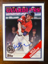 2023 Topps Series 2 Will Brennan #88BA-WBR RC 1988 35th AnniversarAuto