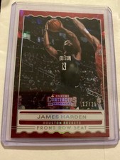 2019-20 contenders basketball James Harden Front Row Seat Cracked Ice 12/25 