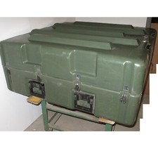 Hardigg Pelican AL4141-0808 Single Lid Hard 44x44x19 Roto Molded Sat Dish Case B