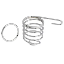 OG LOWRIDER ROUND STEEL CHROME BASEBALL BAT HOLDER MOUNTS ON AXLE