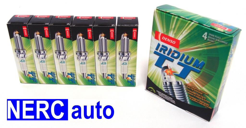 DENSO IRIDIUM TT Spark Plugs IKH20TT 4704 Set of 6