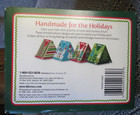 KLEENEX TRIANGLE CHRISTMAS TREE BOX OF KLEENEX FULL NEVER USED — photo 3