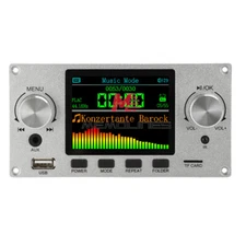 2.8inch IPS Bluetooth MP3 Decoder Board TF USB Car Amplifier Audio Player DIY