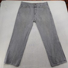 Marithe Francois Girbaud Jeans Mens 40x30 Gray Denim Skater Hip Hop VTG Y2K