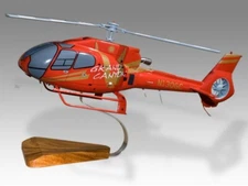 Airbus Eurocopter EC130 Grand Canyon Desk Wood Helicopter Model Large Scale 1/24
