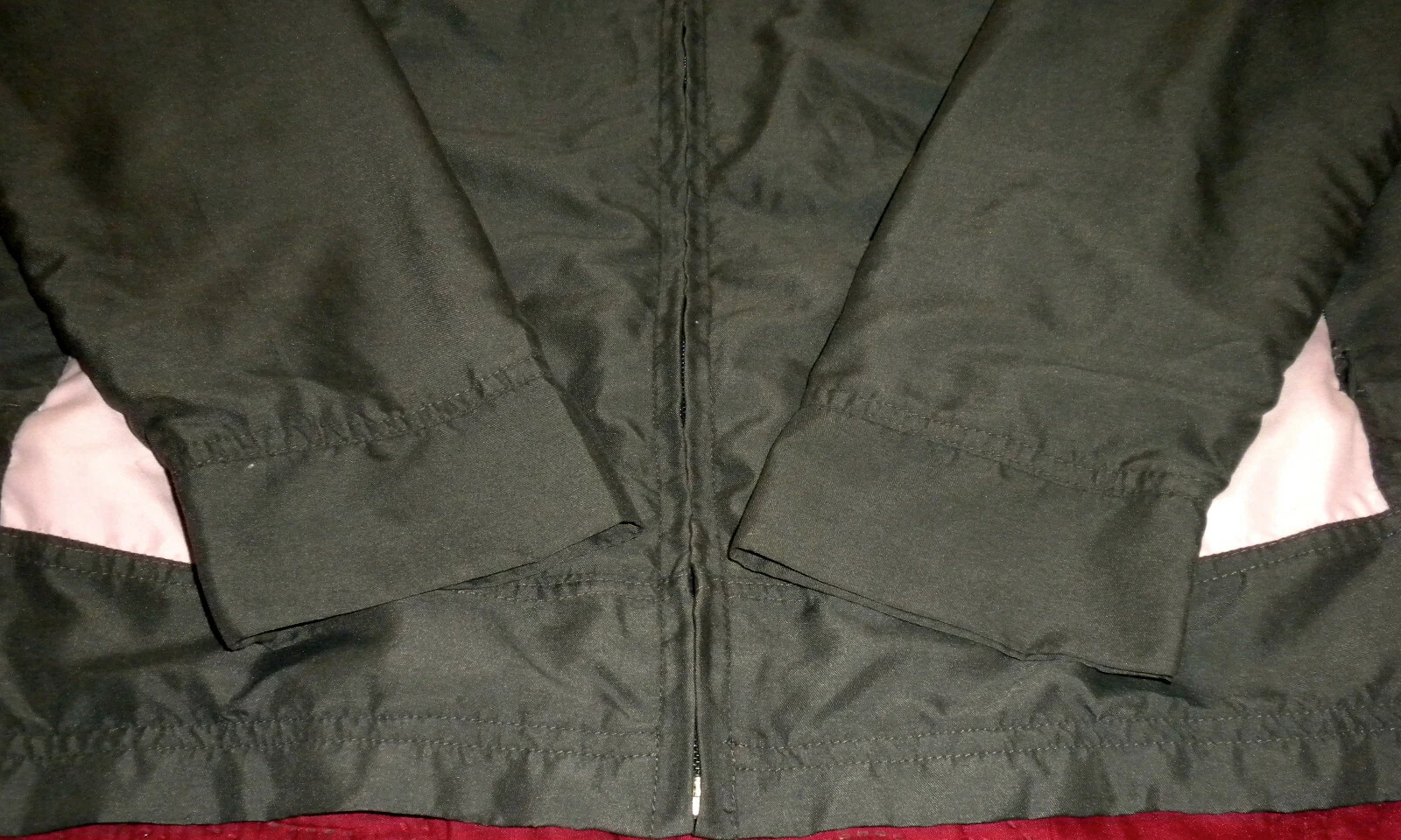 VETEMENTS Giacca donna AVIA HOODIE leggera sportiva tempo libero foderata zip intera GRIGIO taglia L