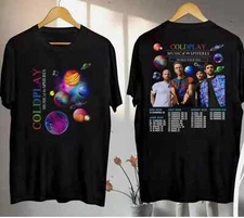 Coldplay Music Of The Spheres Tour 2025 Shirt Coldplay Band Concert Shirt